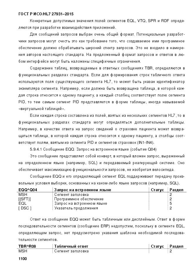 ГОСТ Р ИСО/HL 7 27931-2015, страница 1107